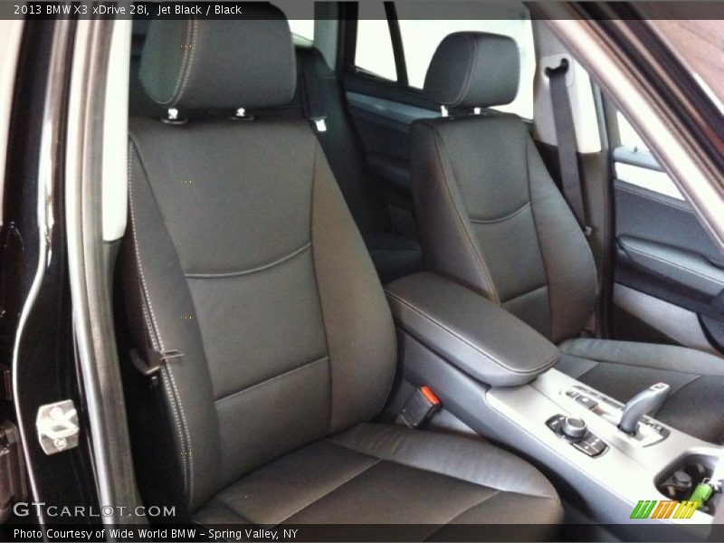 Jet Black / Black 2013 BMW X3 xDrive 28i