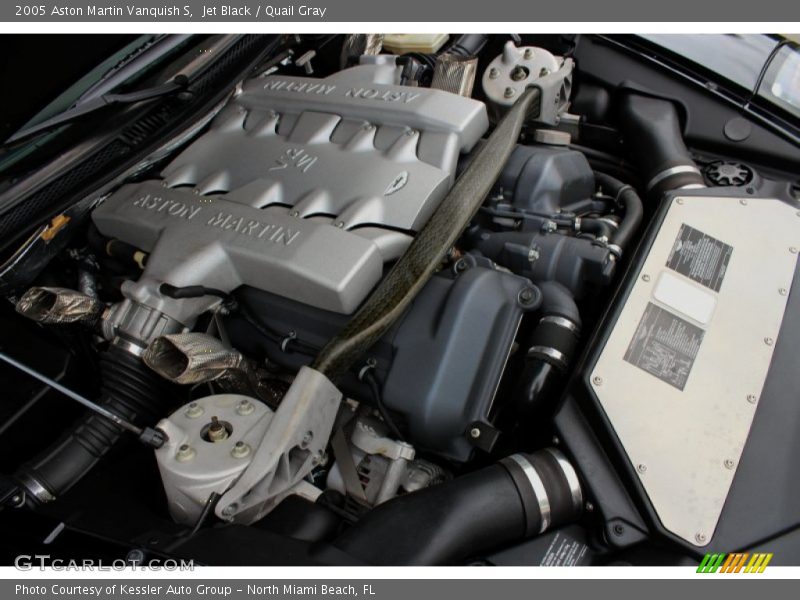  2005 Vanquish S Engine - 6.0 Liter DOHC 48-Valve V12