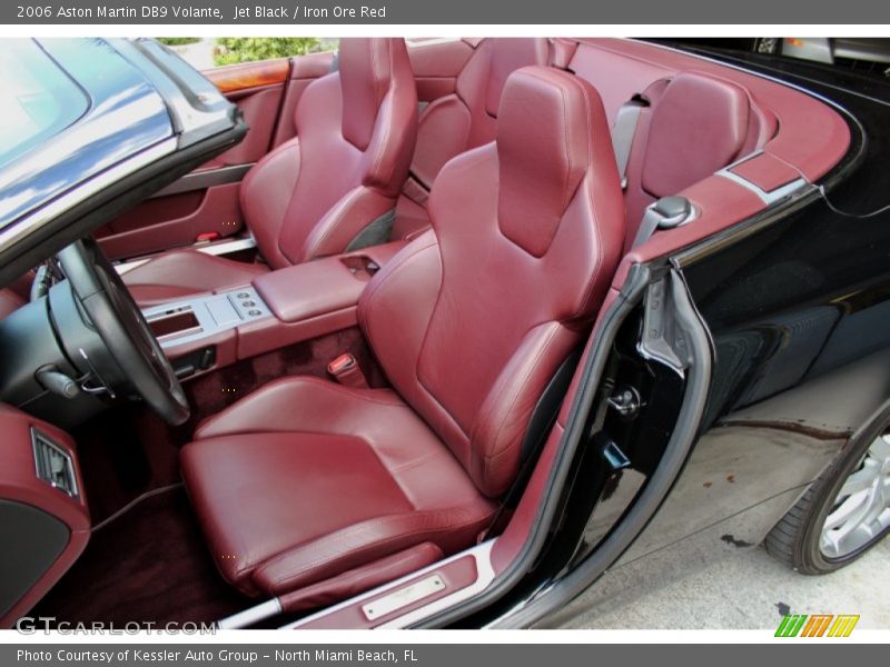Front Seat of 2006 DB9 Volante
