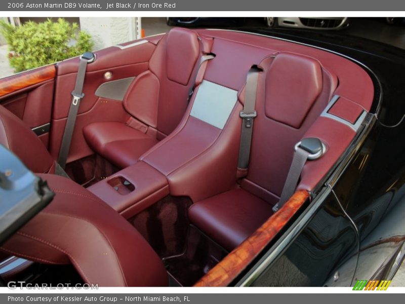 Rear Seat of 2006 DB9 Volante