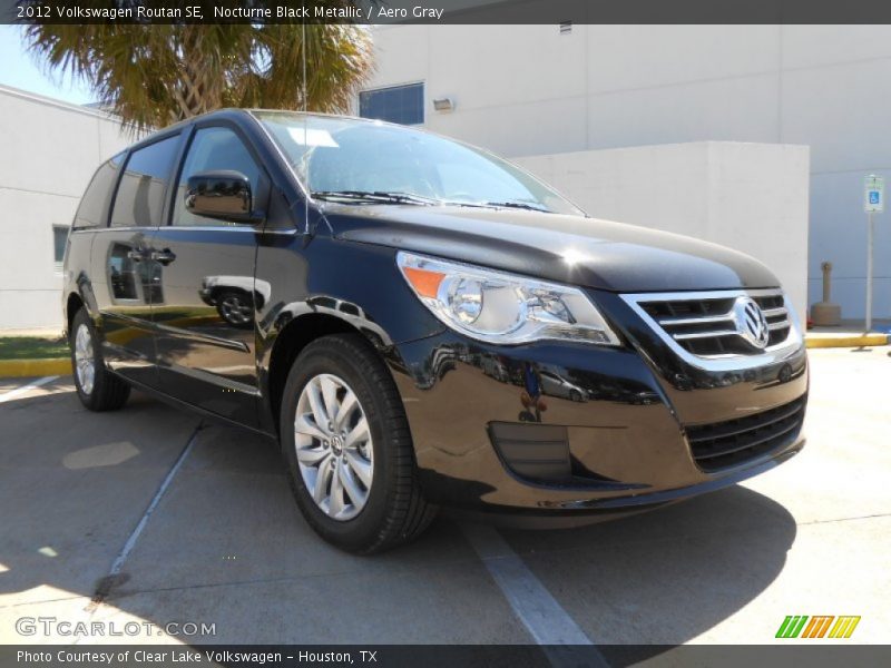 Nocturne Black Metallic / Aero Gray 2012 Volkswagen Routan SE