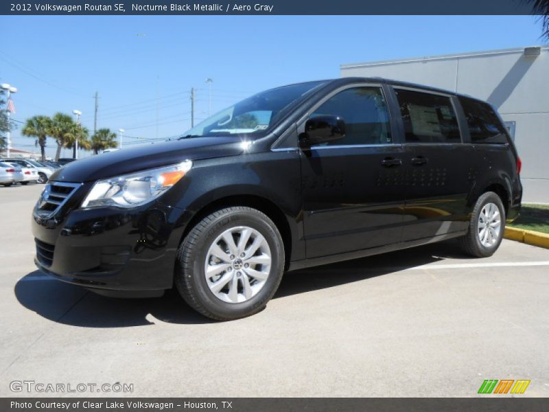 Nocturne Black Metallic / Aero Gray 2012 Volkswagen Routan SE