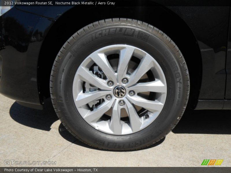 Nocturne Black Metallic / Aero Gray 2012 Volkswagen Routan SE