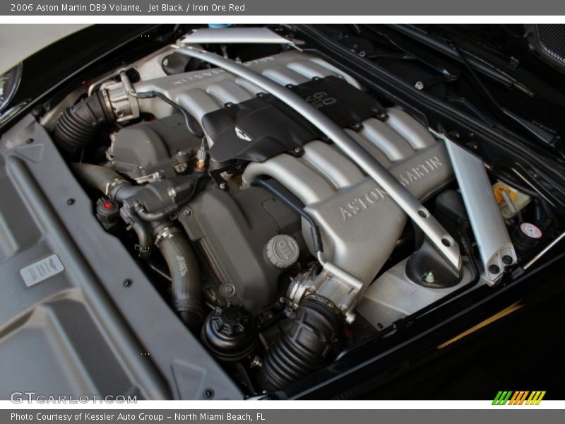  2006 DB9 Volante Engine - 6.0 Liter DOHC 48 Valve V12