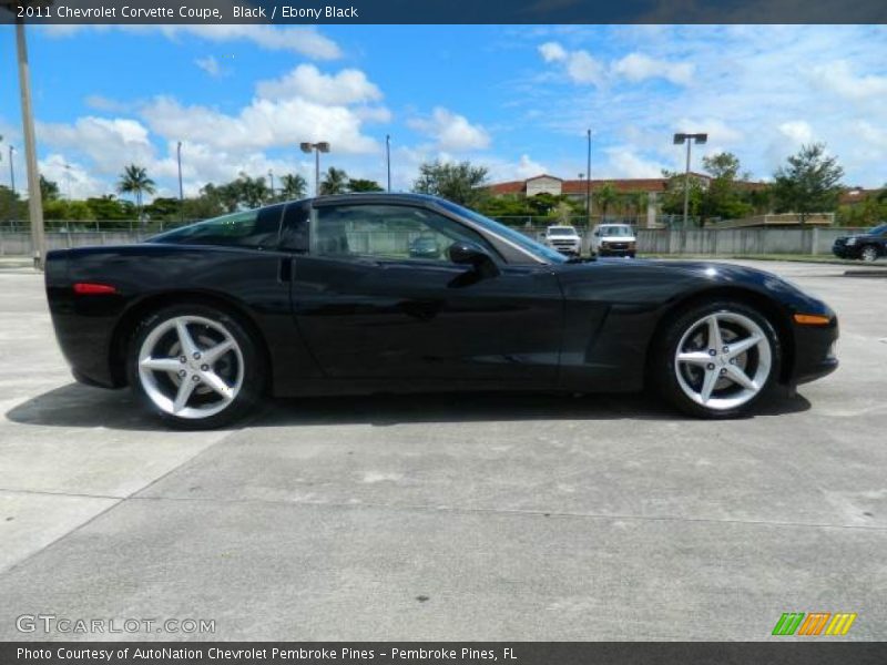 Black / Ebony Black 2011 Chevrolet Corvette Coupe