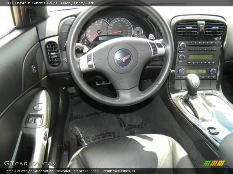 Dashboard of 2011 Corvette Coupe