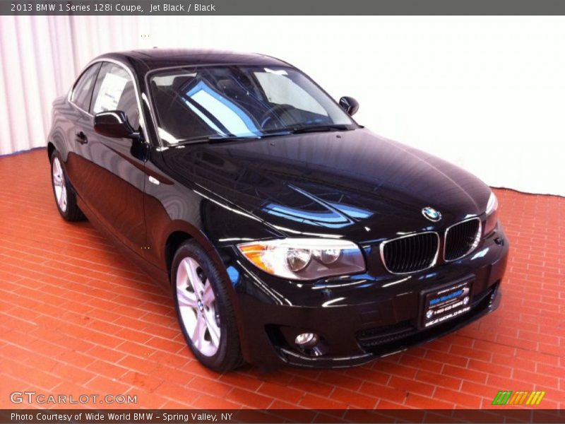 Jet Black / Black 2013 BMW 1 Series 128i Coupe