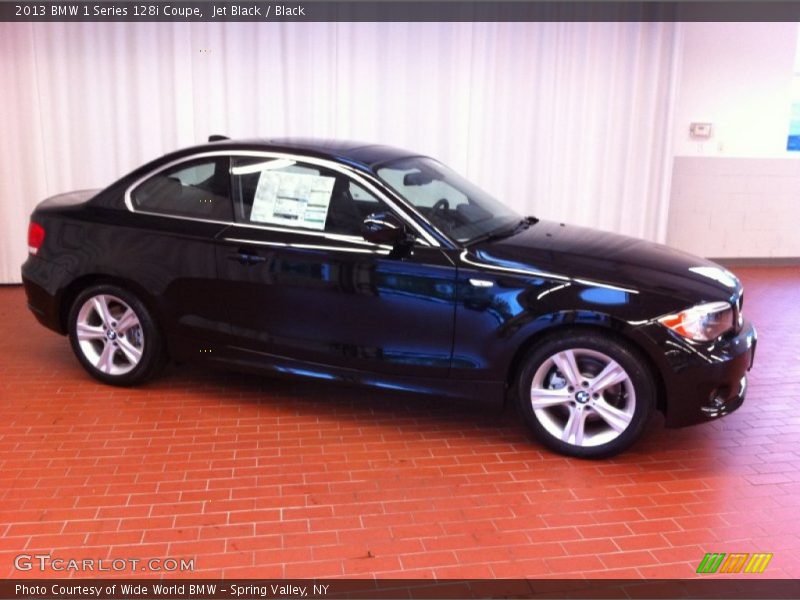 Jet Black / Black 2013 BMW 1 Series 128i Coupe