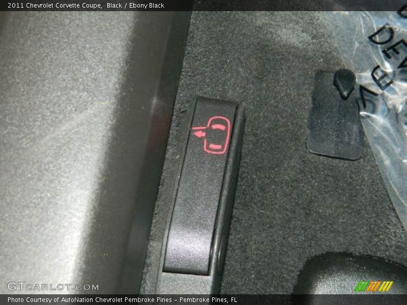 Black / Ebony Black 2011 Chevrolet Corvette Coupe