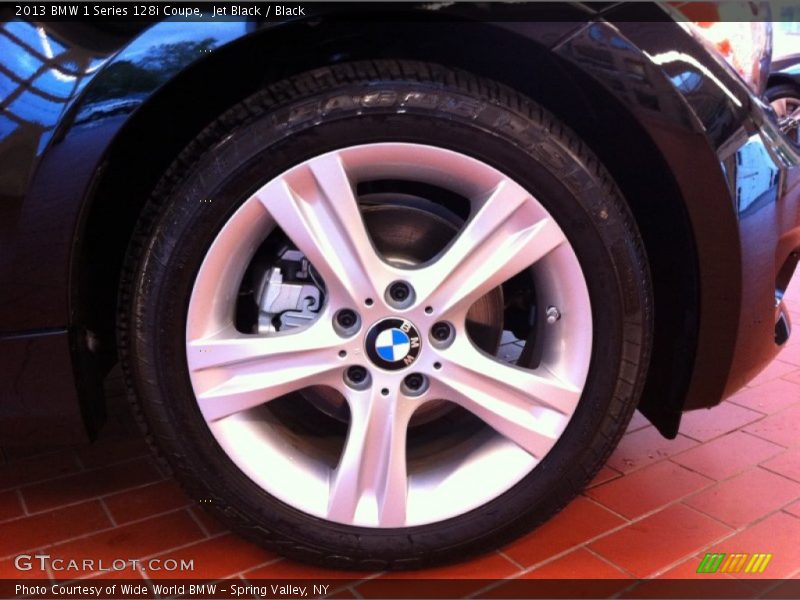 Jet Black / Black 2013 BMW 1 Series 128i Coupe
