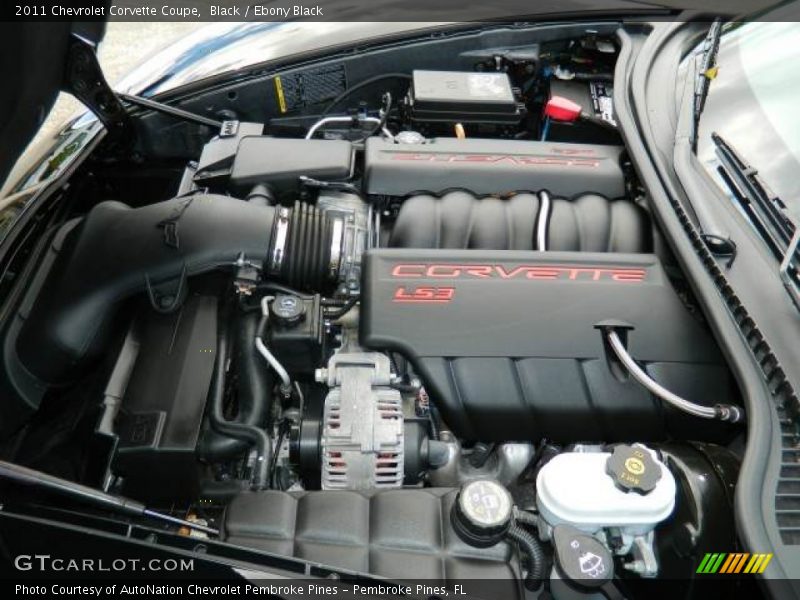  2011 Corvette Coupe Engine - 6.2 Liter OHV 16-Valve LS3 V8