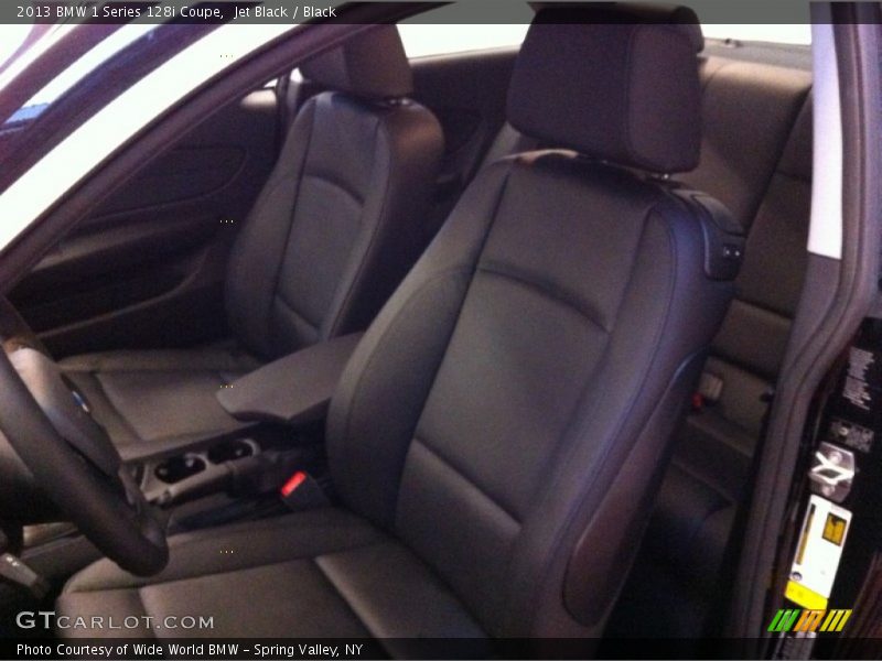 Jet Black / Black 2013 BMW 1 Series 128i Coupe
