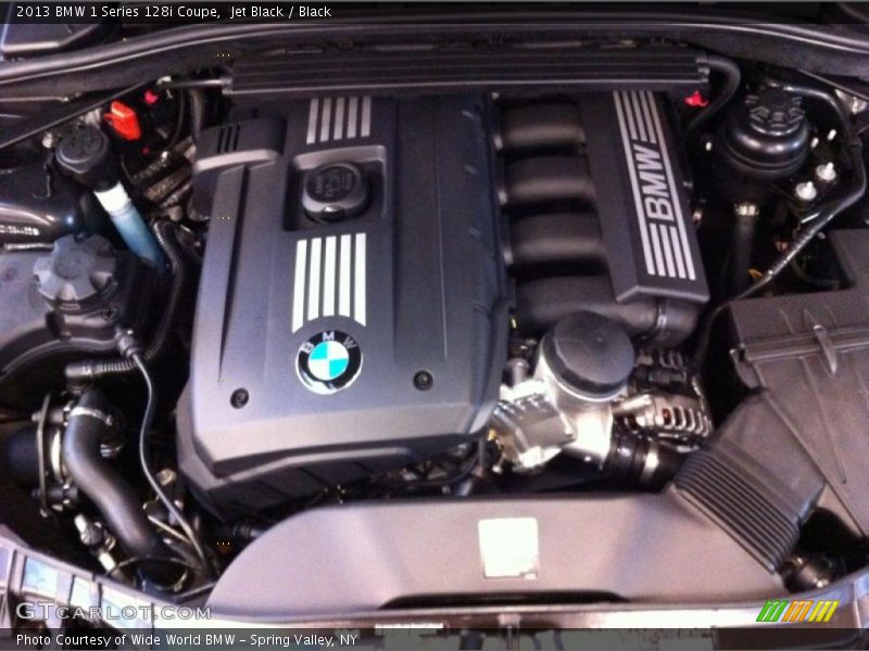 Jet Black / Black 2013 BMW 1 Series 128i Coupe
