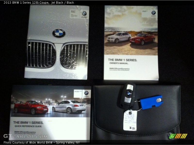 Jet Black / Black 2013 BMW 1 Series 128i Coupe