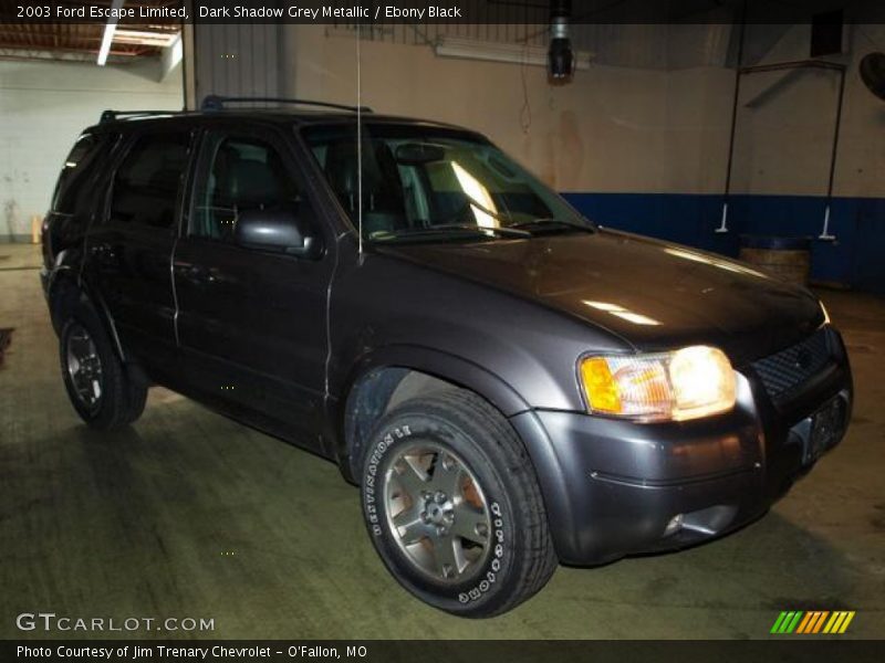 Dark Shadow Grey Metallic / Ebony Black 2003 Ford Escape Limited