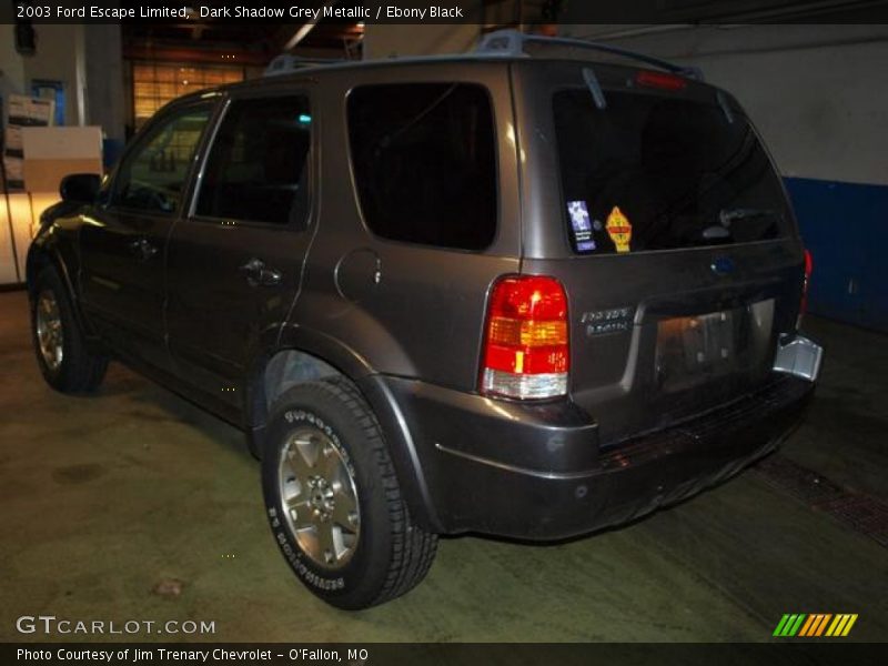 Dark Shadow Grey Metallic / Ebony Black 2003 Ford Escape Limited