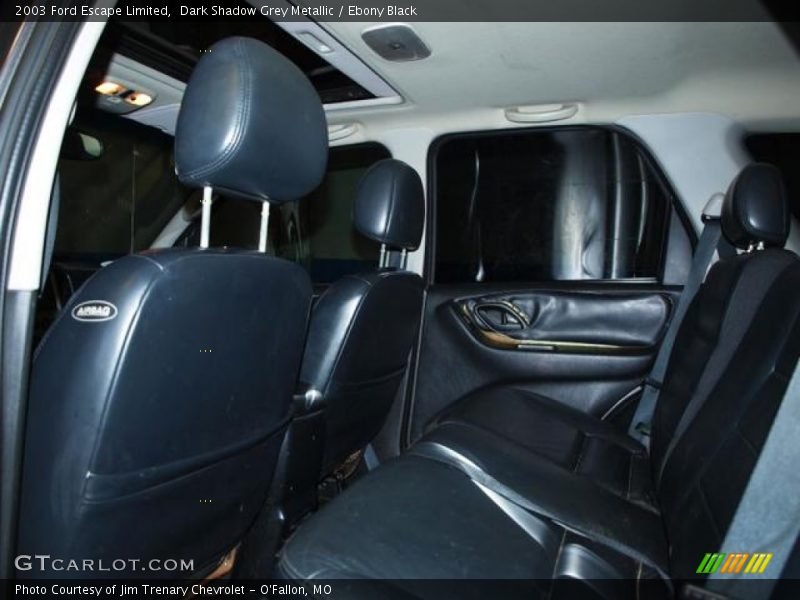 Dark Shadow Grey Metallic / Ebony Black 2003 Ford Escape Limited