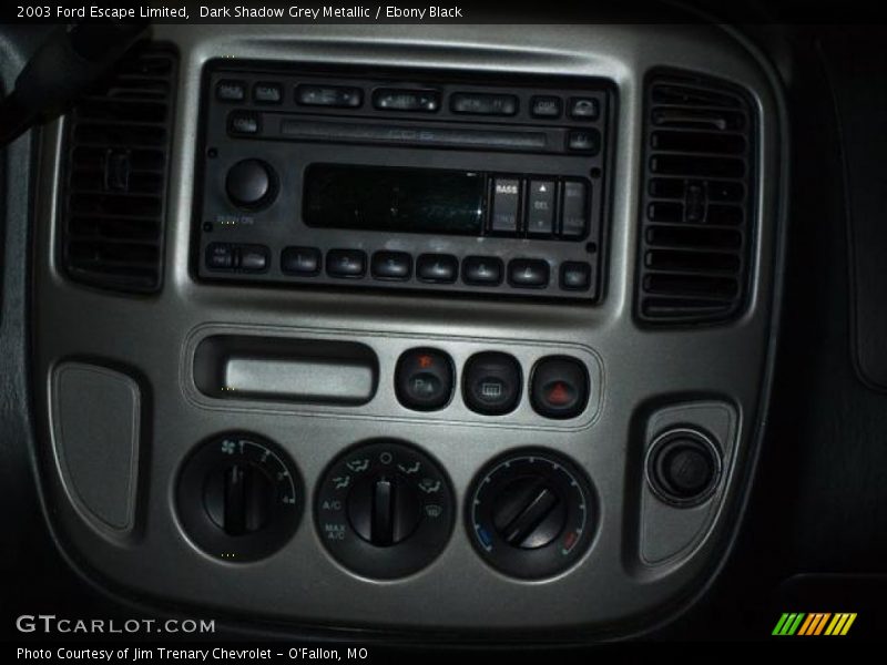 Dark Shadow Grey Metallic / Ebony Black 2003 Ford Escape Limited