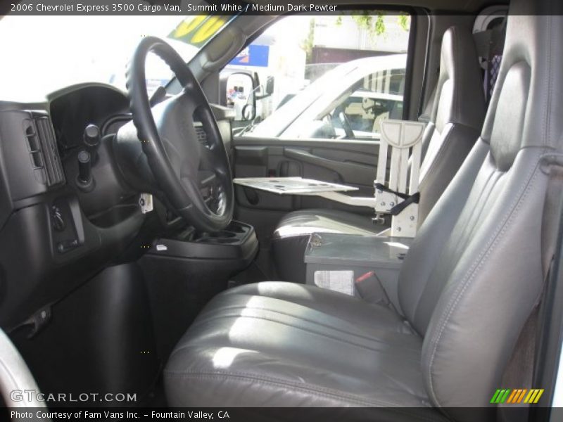 Summit White / Medium Dark Pewter 2006 Chevrolet Express 3500 Cargo Van