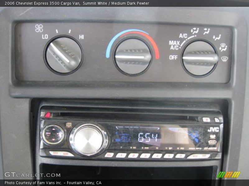 Summit White / Medium Dark Pewter 2006 Chevrolet Express 3500 Cargo Van