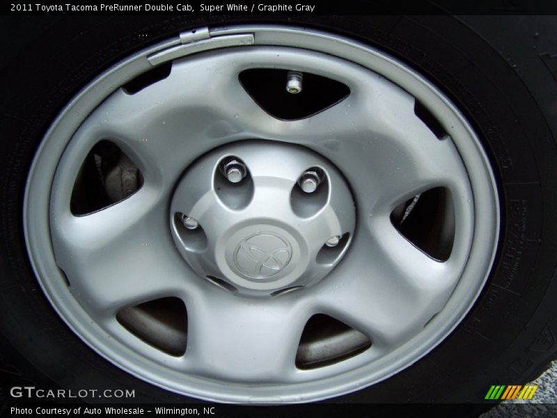 Super White / Graphite Gray 2011 Toyota Tacoma PreRunner Double Cab