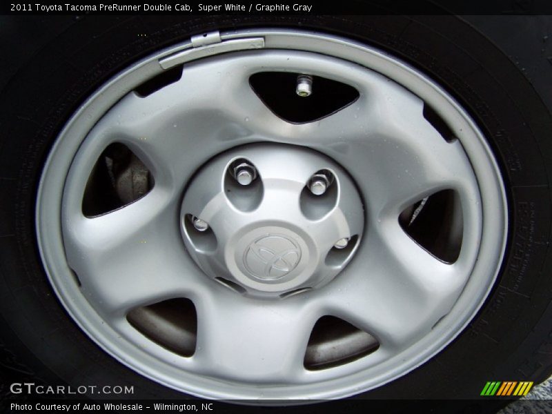 Super White / Graphite Gray 2011 Toyota Tacoma PreRunner Double Cab