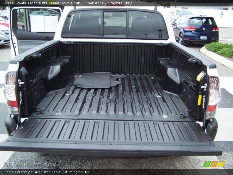 Super White / Graphite Gray 2011 Toyota Tacoma PreRunner Double Cab
