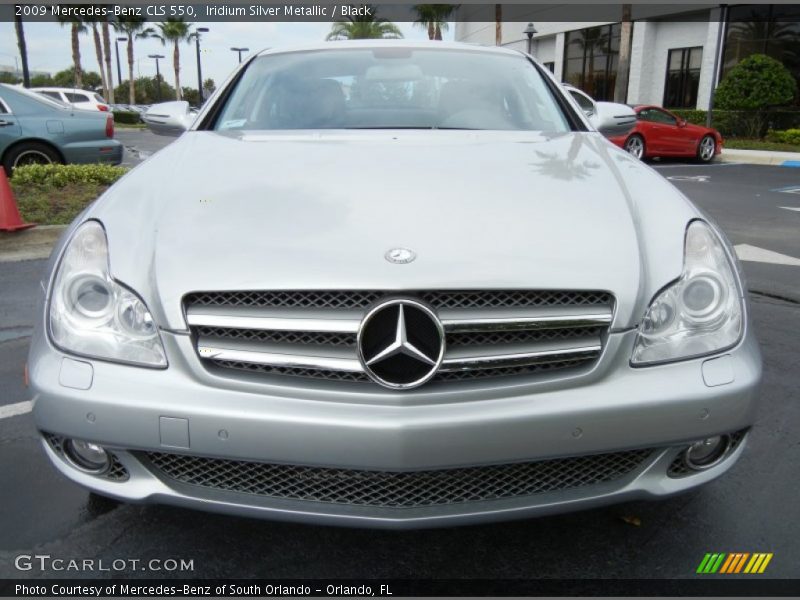 Iridium Silver Metallic / Black 2009 Mercedes-Benz CLS 550
