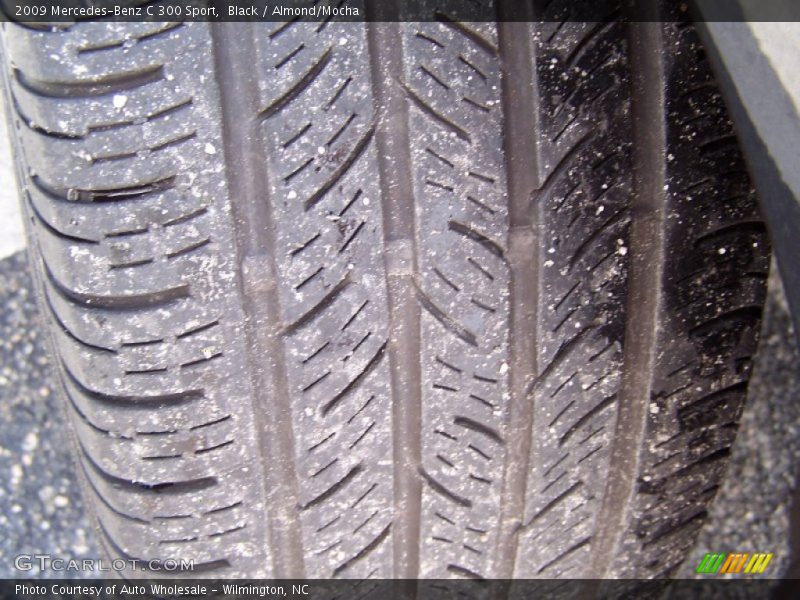 Black / Almond/Mocha 2009 Mercedes-Benz C 300 Sport