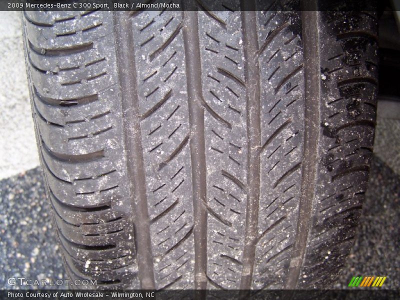 Black / Almond/Mocha 2009 Mercedes-Benz C 300 Sport
