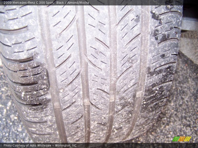 Black / Almond/Mocha 2009 Mercedes-Benz C 300 Sport