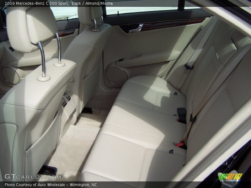 Black / Almond/Mocha 2009 Mercedes-Benz C 300 Sport