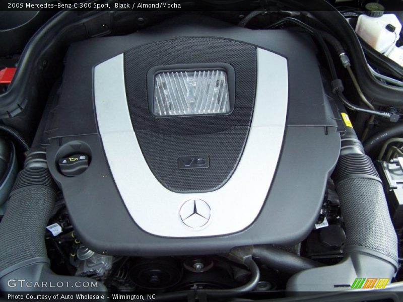 Black / Almond/Mocha 2009 Mercedes-Benz C 300 Sport
