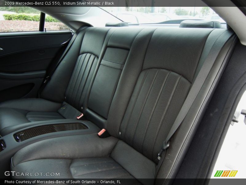 Iridium Silver Metallic / Black 2009 Mercedes-Benz CLS 550