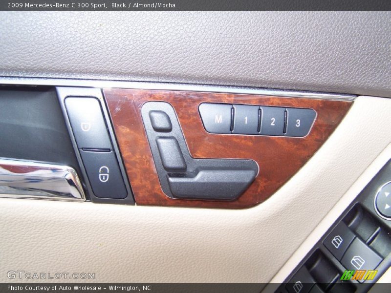 Black / Almond/Mocha 2009 Mercedes-Benz C 300 Sport