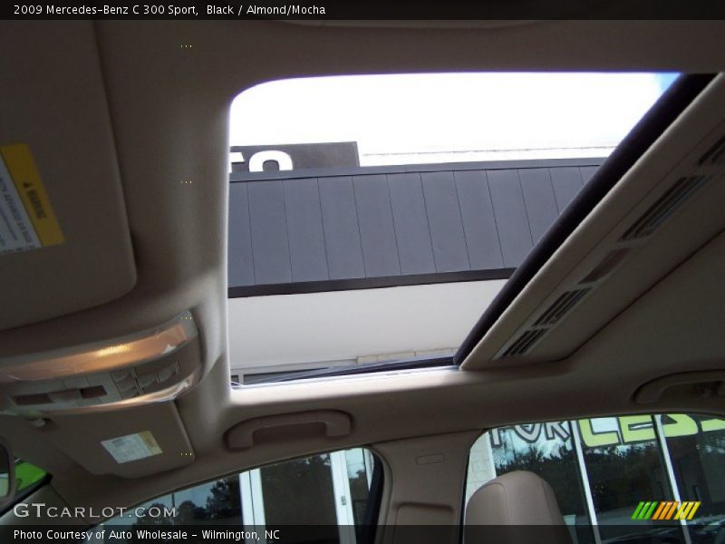 Black / Almond/Mocha 2009 Mercedes-Benz C 300 Sport