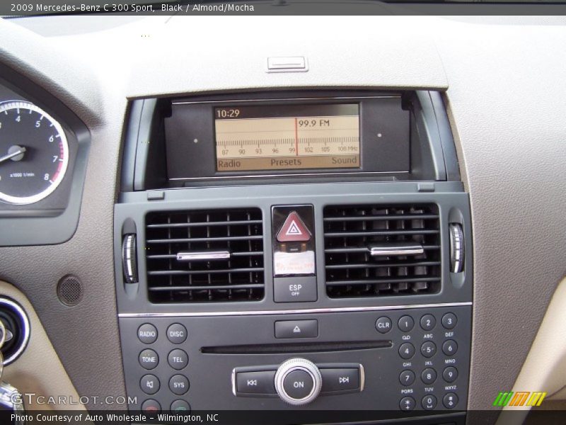 Black / Almond/Mocha 2009 Mercedes-Benz C 300 Sport