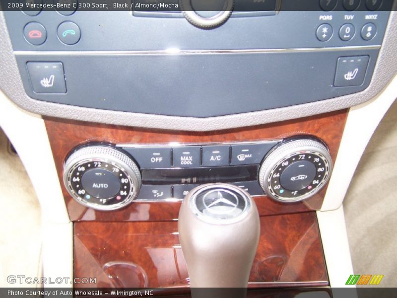 Black / Almond/Mocha 2009 Mercedes-Benz C 300 Sport
