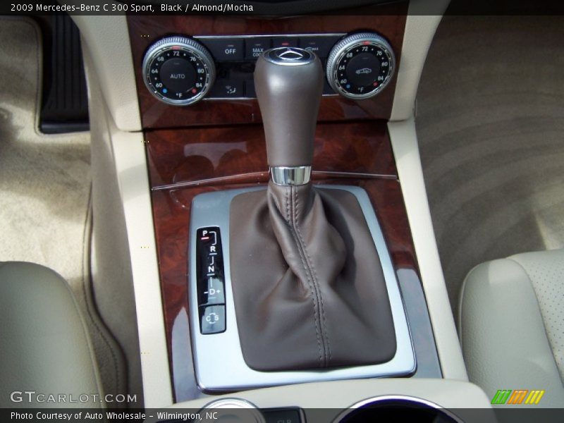 Black / Almond/Mocha 2009 Mercedes-Benz C 300 Sport