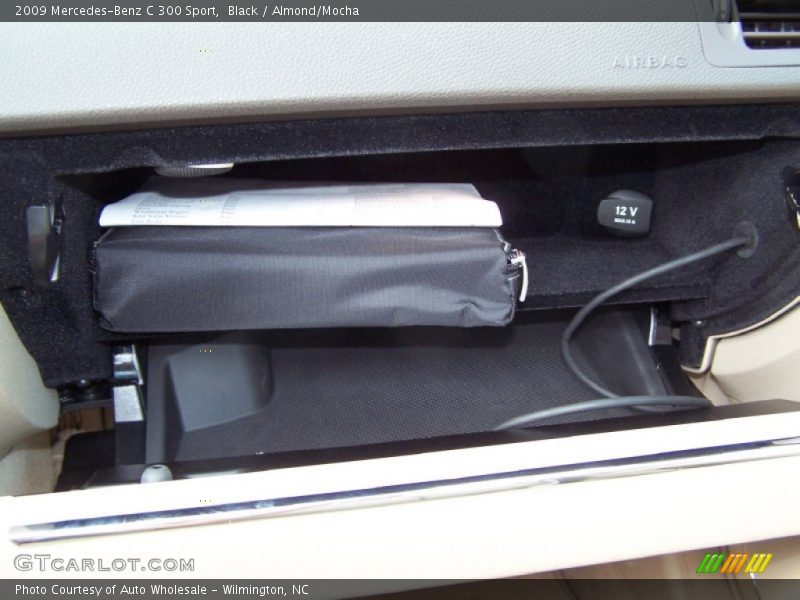 Black / Almond/Mocha 2009 Mercedes-Benz C 300 Sport