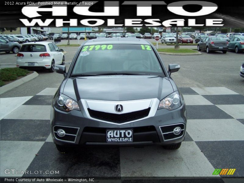 Polished Metal Metallic / Taupe 2012 Acura RDX
