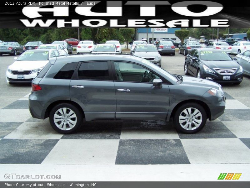 Polished Metal Metallic / Taupe 2012 Acura RDX