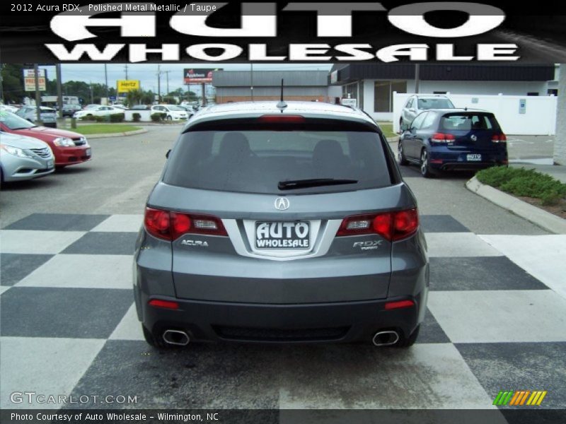 Polished Metal Metallic / Taupe 2012 Acura RDX