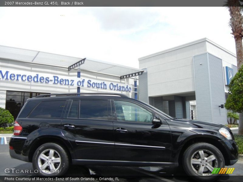 Black / Black 2007 Mercedes-Benz GL 450