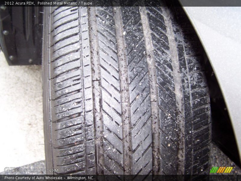 Polished Metal Metallic / Taupe 2012 Acura RDX