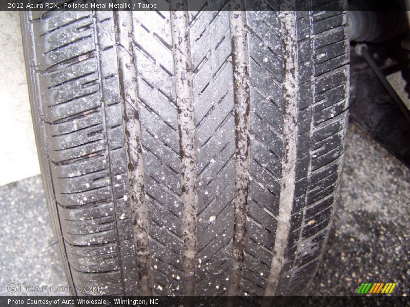 Polished Metal Metallic / Taupe 2012 Acura RDX