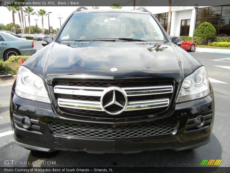 Black / Black 2007 Mercedes-Benz GL 450