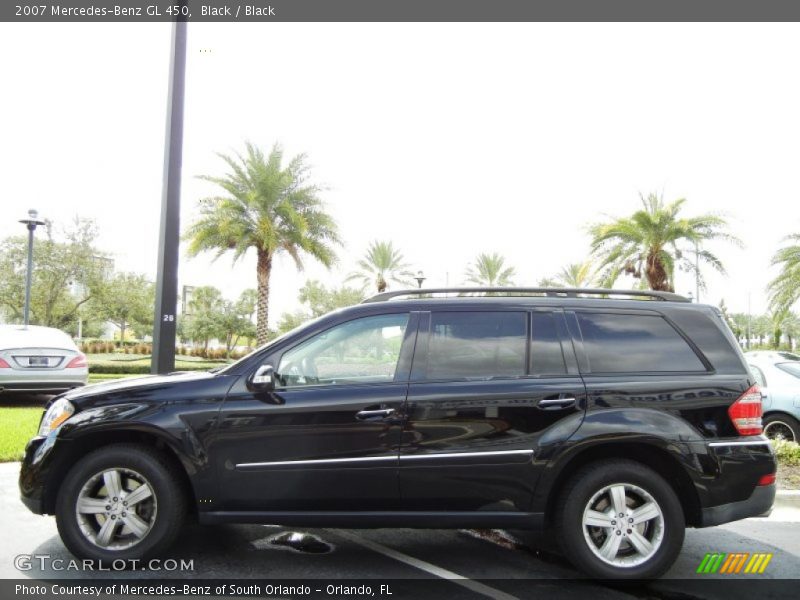 Black / Black 2007 Mercedes-Benz GL 450