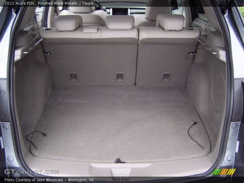  2012 RDX  Trunk