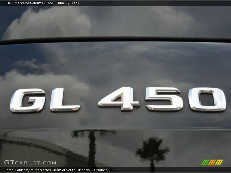 Black / Black 2007 Mercedes-Benz GL 450